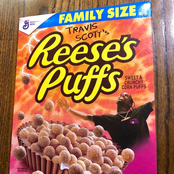 Travis Scott’s FAMILY SIZE Reese’s Peices RARE - Picture 2 of 3